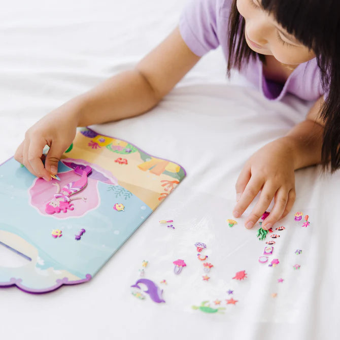 Puffy sticker play set