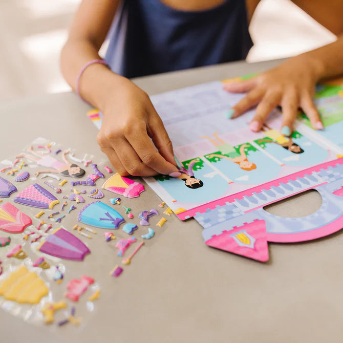 Puffy sticker play set