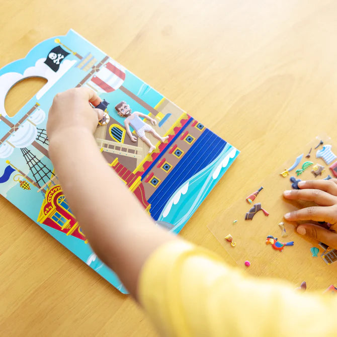 Puffy sticker play set