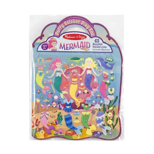 Image of the Puffy sticker play set - mermaid themed 