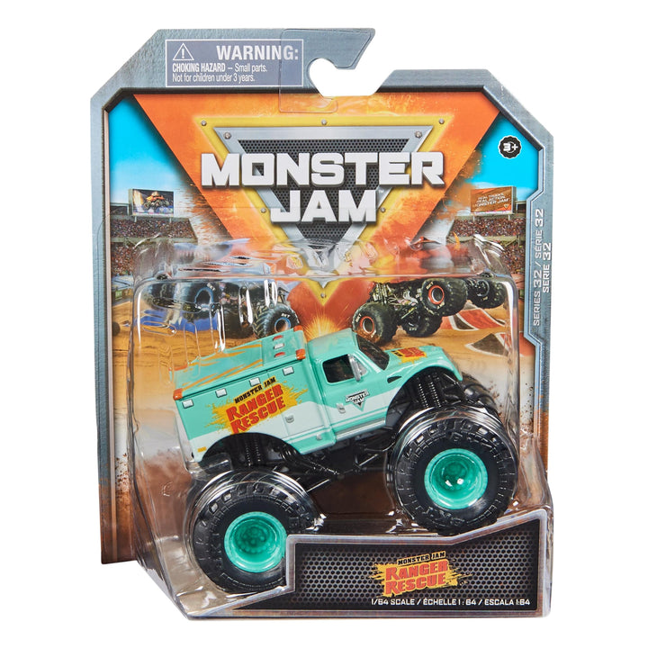 Image of the Monster Jam 1;64 truck - Ranger Rescue