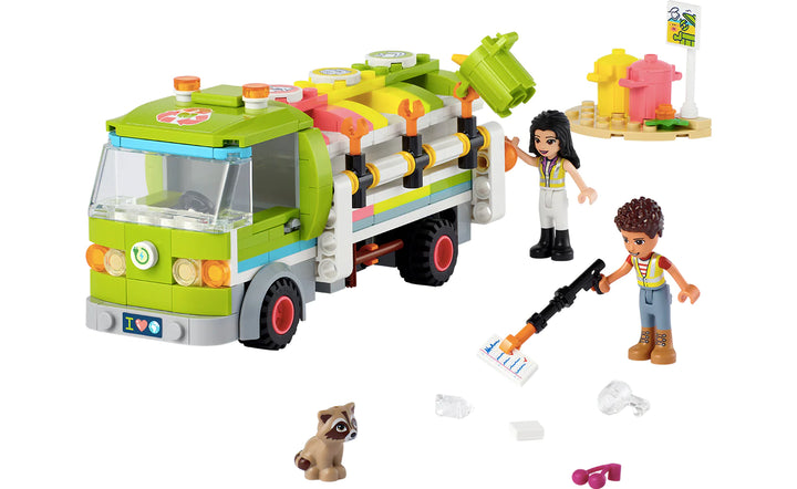 Image of the Recycling Truck Lego set built 