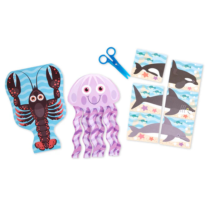 Scissor Skills Sea Life