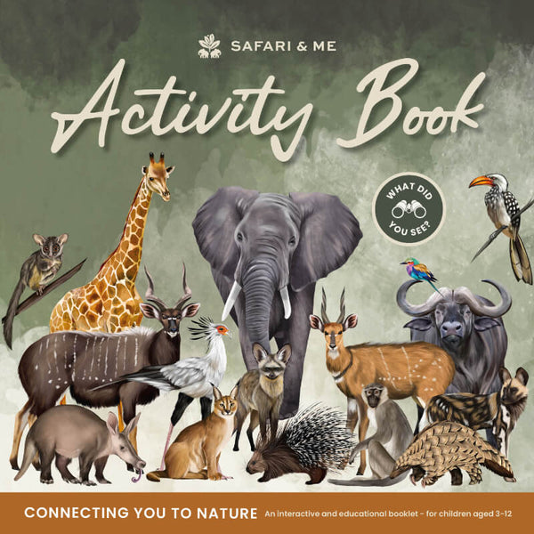 Safari and Me activity book cover