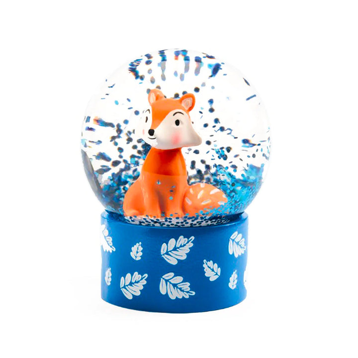 image of the fox mini snow globe 