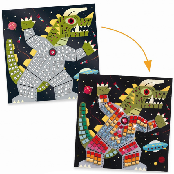 Djeco Space Battle Mosaic
