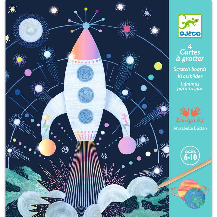 Image of the cosmic mission scratchcard 