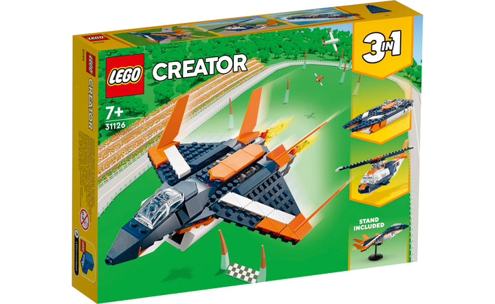 Image of the Supersonic- Jet Lego set