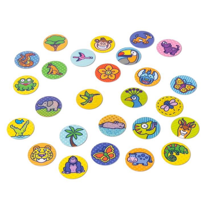 Image of the tiger refill stickers
