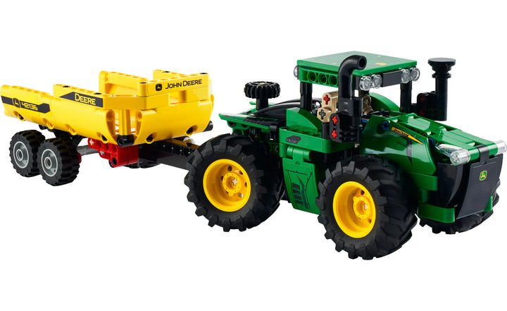 Image of the John Deere 9620R 4WD Tractor Lego set built 