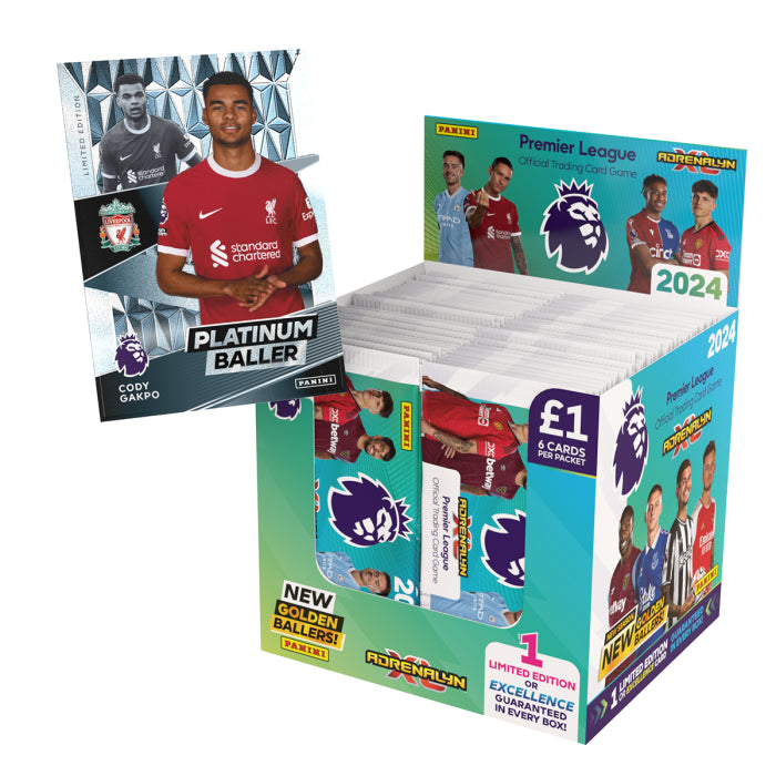 Adrenalyn XL Premier League 2024 Box of Trading Cards