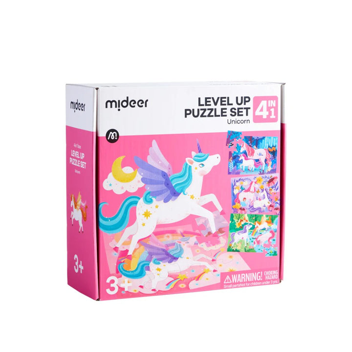 Image of the 4-in-1 unicorn puzzle