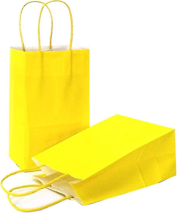 Image of the Yellow paper gift bag