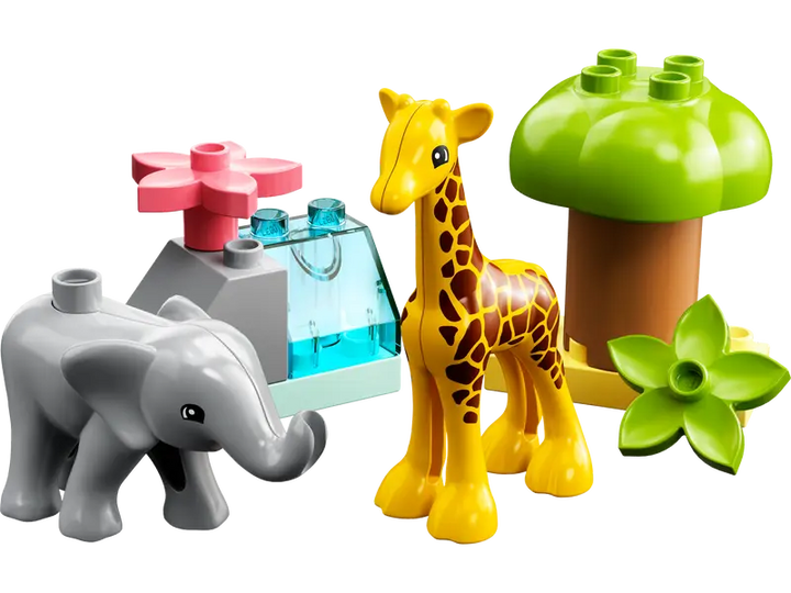 Image of the Wild animals of Africa Lego set  built 