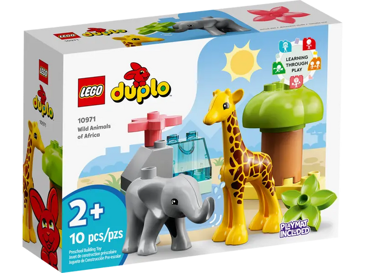 Image of the Wild animals of Africa Lego set 